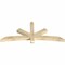 Ekena Millwork Alberta Rough Sawn Timber Gable Bracket, Douglas Fir, 72"W x 30"H x 4"D x 4"F, 10/12 Pitch GBW072X30X0404ALB00RDF - alternate 4